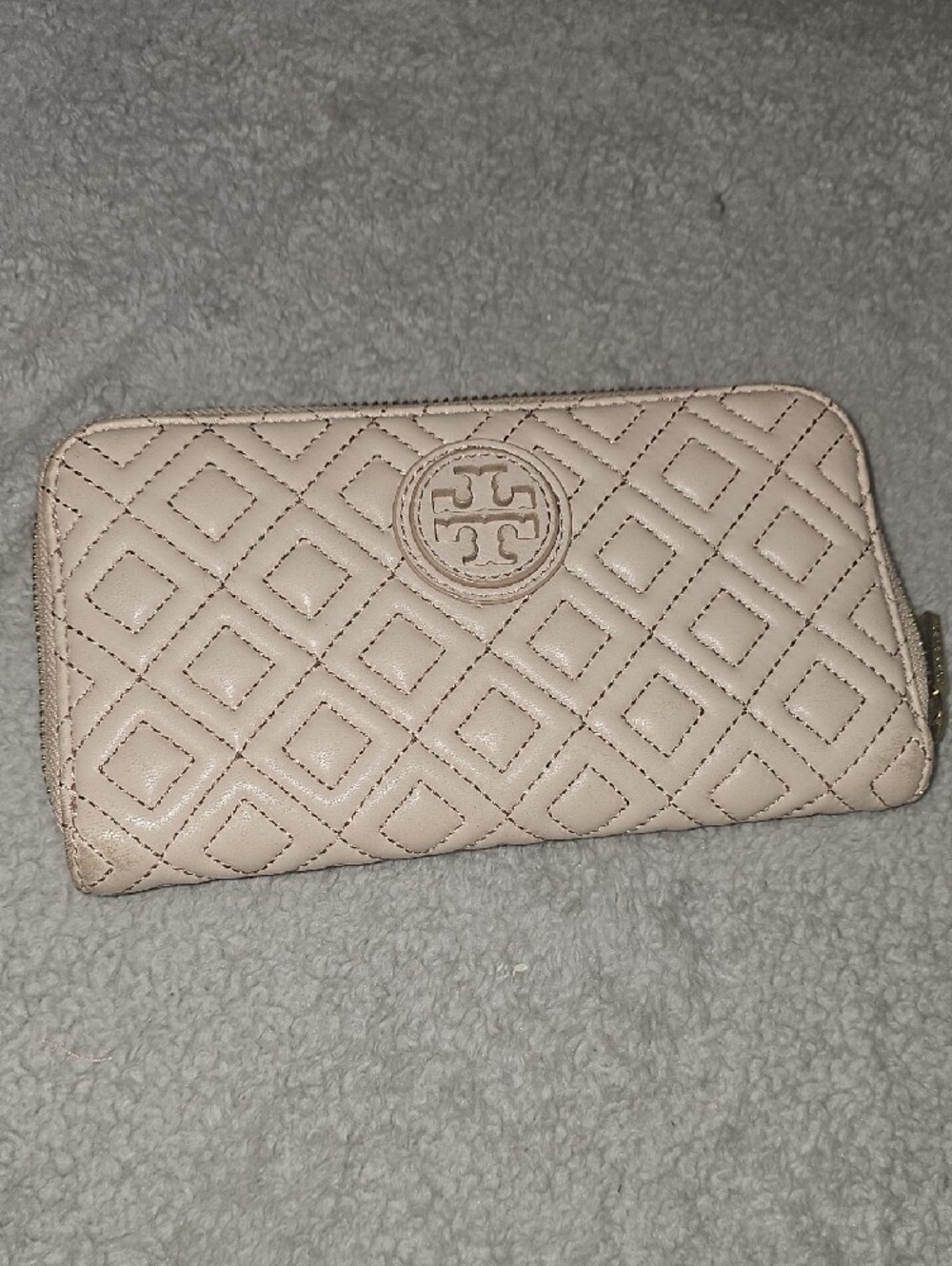 Tory Burch Leather Tote Handbag And Wallet Set Classic Designer Purse | - Picture 8 of 12